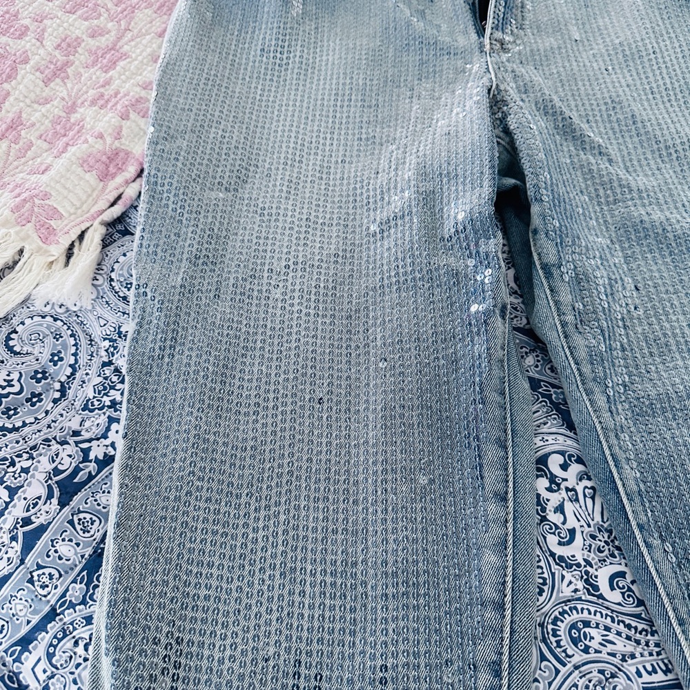 Layne Bryant Sequined Jeans in size 16 - Picture 2 of 6